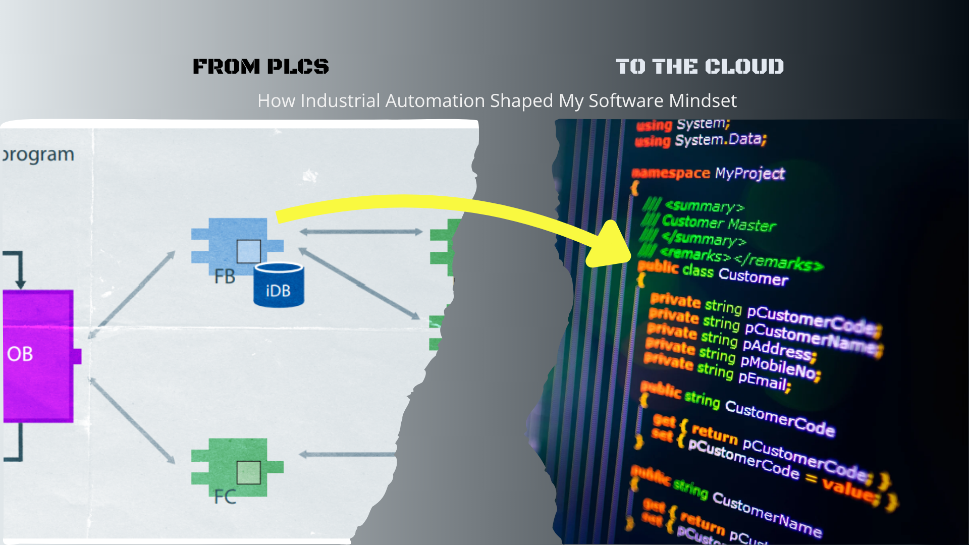 From PLCs to the Cloud: How Industrial Automation Shaped My Software Engineering Mindset
